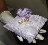 Almofada de alianças