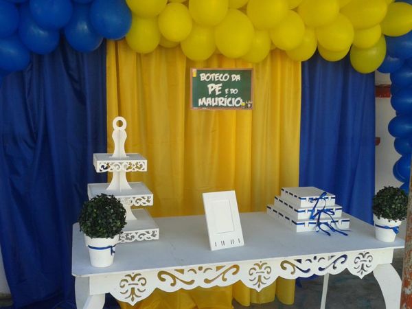 festa temática de boteco